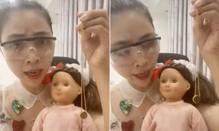 Video cầu vía học giỏi trên kênh TikTok Thơ Nguyễn bị coi là phản cảm, không phù hợp thuần phong mỹ tục. 
