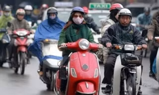 Không khí lạnh tràn về, miền Bắc trở lạnh