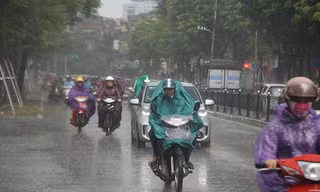 Các tỉnh miền Bắc, miền Trung đều đón mưa trong tuần tới. Ảnh minh họa.