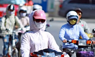 Nắng nóng kéo dài nhiều ngày tới ở miền Trung. Ảnh minh họa.