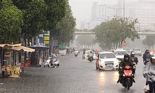 Mưa kéo dài đến hết ngày mai ở miền Bắc. Ảnh minh họa.