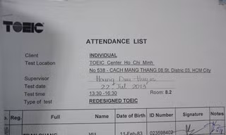 ĐH Luật TP.HCM: 3 trường hợp sử dụng bằng TOEIC giả