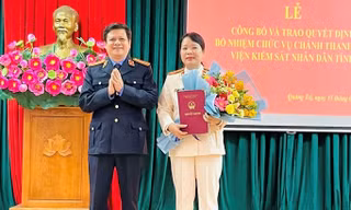 Bản tin 8H: Bổ nhiệm Chánh Thanh tra Viện Kiểm sát nhân dân tỉnh Quảng Trị