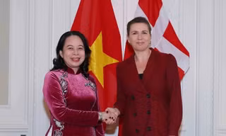 Phó Chủ tịch nước hội đàm với Thủ tướng Đan Mạch Mette Frederiksen