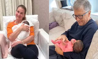 Tỷ phú Bill Gates và vợ cũ khoe cháu đầu tiên