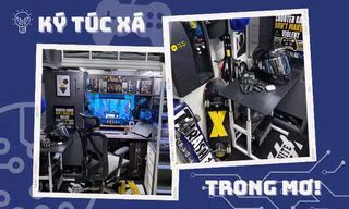 Dám nghĩ dám decor, nam sinh biến ký túc xá thành "căn phòng trong mơ" khiến ai cũng trầm trồ