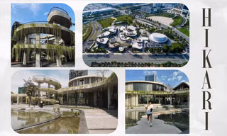 "Đẹp lạ" Bình Dương: Hikari Complex - kiến trúc độc đáo, điểm hẹn mới của Gen Z