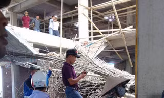 Hiện trường vụ việc.