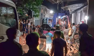 Hiện trường vụ việc. Ảnh: Tổ Quốc.