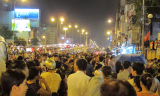 Hà Nội: Hàng trăm người đến chùa dịp lễ Vu Lan