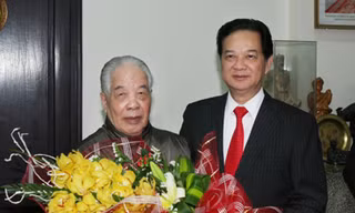 Thủ tướng chúc Tết các đồng chí nguyên lãnh đạo Đảng, Nhà nước