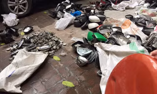 Hàng nghìn phụ tùng ô tô là tang vật trộm cắp