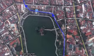 Ga metro sẽ nằm cạnh hồ Gươm
