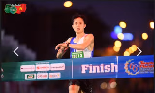 Nguyễn Trung Cường cảm ơn bản thân đã 'không bỏ cuộc' tại Tiền Phong Marathon 2025 