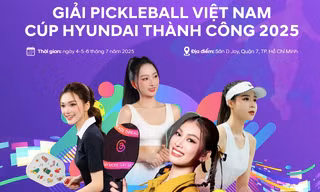 Hơn 1 tỷ đồng giải thưởng chờ đón các tay vợt xuất sắc tại Giải Vô địch Pickleball Việt Nam 2025
