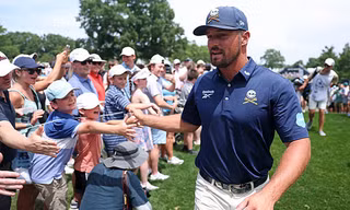 Bryson DeChambeau chiếm được tình cảm lớn của người hâm mộ.