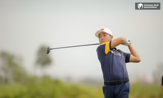 Nguyễn Anh Minh đánh 68 gậy ngày khai màn The Amateur Championship 2025 