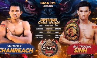 'Thần Võ Việt Nam' Bùi Trường Sinh khởi đầu cuộc chinh phục võ đài MMA quốc tế 