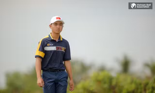 Nguyễn Anh Minh vươn lên top 7 tại Singapore Open Amateur Championship 2025