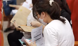 Năm 2023 chứng chỉ ngoại ngữ “nội” sẽ được sử dụng để xét tuyển đại học Ảnh: Châu Linh 