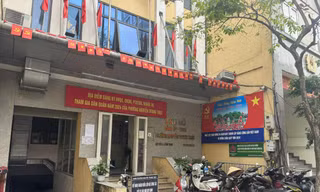 Phường Nguyễn Trung Trực dự kiến được sáp nhập vào phường Trúc Bạch (quận Ba Đình, Hà Nội) Ảnh: T.C