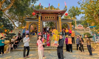 Đền Bảo Hà (Bảo Yên, Lào Cai) một trong những di tích quản lý tốt thu chi tiền công đức