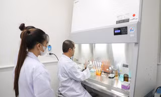 Cần có phòng thí nghiệm hiện đại để giảng viên, sinh viên học tập, nghiên cứu Ảnh: HOA BAN