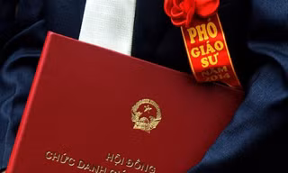 Xét công nhận GS, PGS năm 2021 đang đi đến hồi kết 