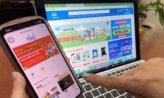 Trang web giả mạo được các đối tượng lừa đảo lấy logo và thương hiệu của sàn thương mại điện tử Tiki 