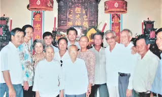 Những người trong dòng họ Phạm Đăng đoàn viên tại Củ Chi 
