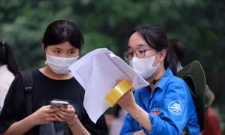 Thí sinh tham gia thi đánh giá năng lực năm 2023 Ảnh: Mạnh Thắng