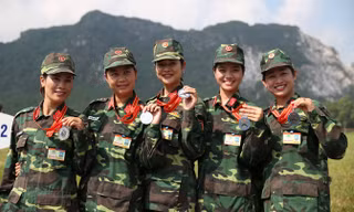 Cận cảnh các thiện xạ tại hội thao bắn súng quân dụng