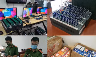Đường dây đánh bạc nghìn tỷ ở Hà Nội: 'Rửa' tiền cờ bạc qua ví điện tử, sim 0 đồng