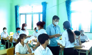 Thí sinh dự thi tốt nghiệp THPT năm 2021-2022 tại Bình Phước 