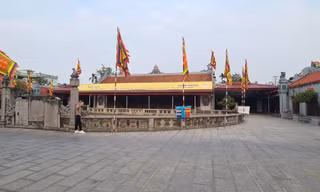 Phủ Tiên Hương, nơi được Cục Di sản ra văn bản cho phép treo biển tên di tích khác với tên do Bộ VH-TT&DL đặtẢnh: Hoàng Long