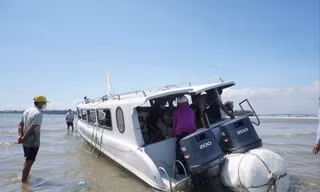 Ca nô QNa 1152 sau tai nạn