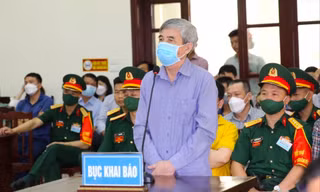 Ông Phan Thanh Hữu có mặt tại phiên tòa này với vai trò người làm chứng 