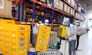 Nhiều DN lạc quan về số đơn hàng cuối năm Ảnh: Như Ý 