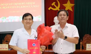 Bệnh viện Đa khoa tỉnh Cà Mau có tân giám đốc