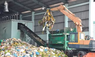 Thành lập tổ giám sát quá trình bảo trì của Nhà máy xử lý rác TP. Cà Mau 