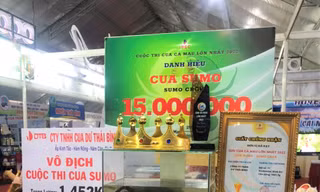 Lưu giữ tiêu bản cua lớn nhất Cà Mau