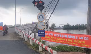 Tin mới vụ xe tải 31 tấn làm biến dạng cầu tải trọng 3,5 tấn ở Cà Mau