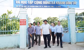 Cà Mau gấp rút sửa trụ sở, nơi ở cho cán bộ sáp nhập xã