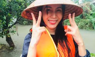 Ca sĩ Thuỷ Tiên.