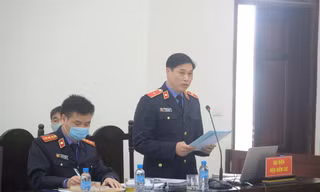 Đại diện viện kiểm sát giữ quyền công tố tại tòa.