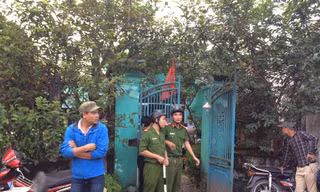 Hiện trường nơi xảy ra vụ việc.