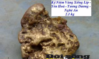 Khốn khổ vì nhặt được cục vàng 2,1kg