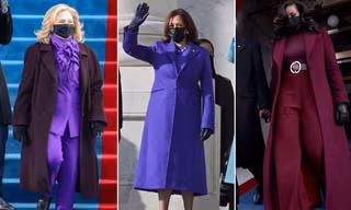 Trang phục tím tràn ngập trong Lễ Nhậm Chức của Joe Biden - Kamala Harris, tại sao vậy?