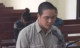 Bị cáo Tươi lĩnh án 12 năm tù, ảnh: Minh Thảo