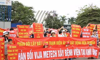 Cư dân khu Ngoại giao đoàn bức xúc việc thay đổi quy hoạch không lấy ý kiến cư dân